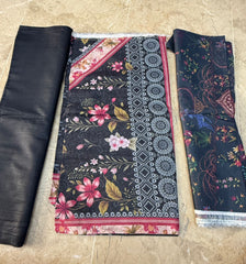 Mix Brand 3 Piece | Premium Lawn Collection - Hurain Arts