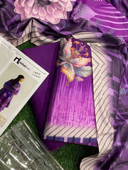 Nishat Linen 3 Piece | Digital Print Linen Collection