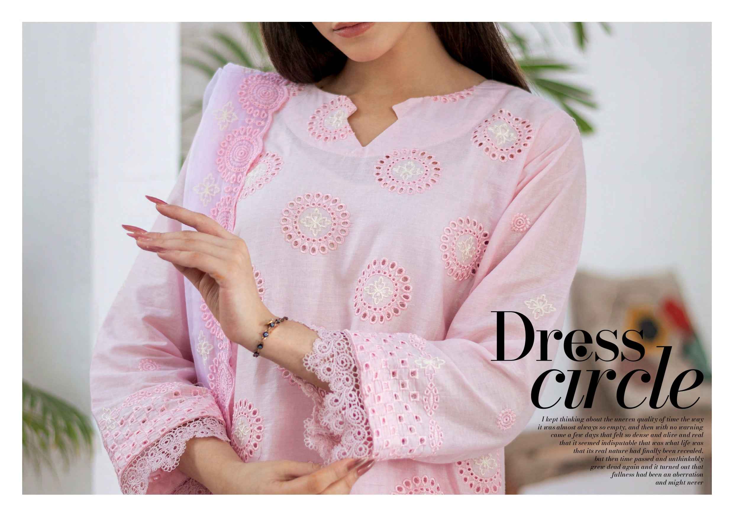 Agha Noor Chikan Kari | 3 Piece Embroidered Festive Suits