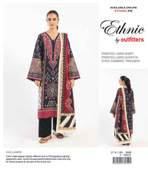 Ethnic 3 Piece | Digital Print Cambric Collection