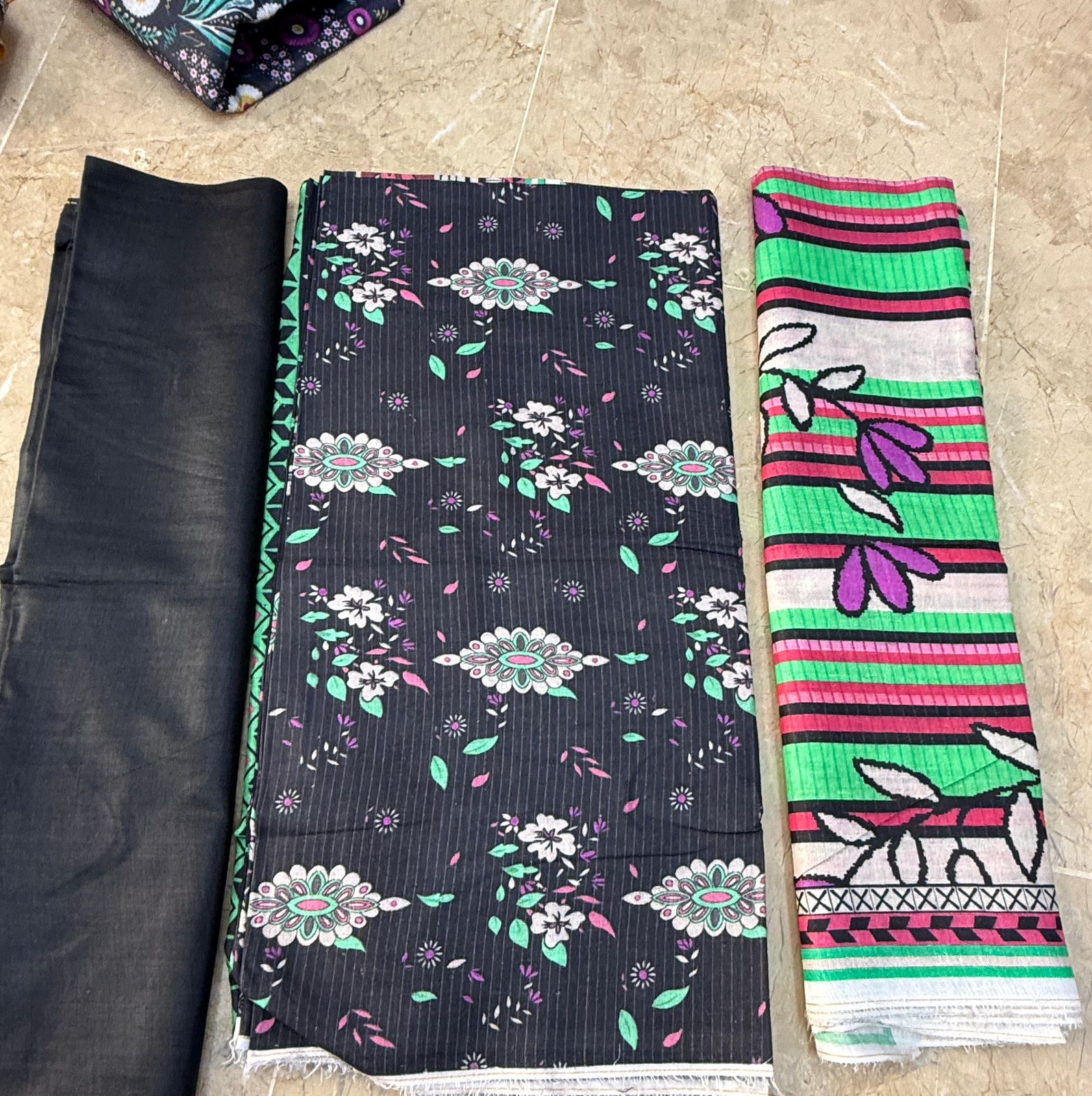 Mix Brand 3 Piece | Premium Lawn Collection - Hurain Arts