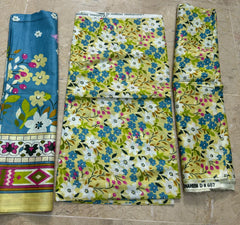 Lawn 3 Piece | Printed Suits for Everyday Elegance - Hurain Arts