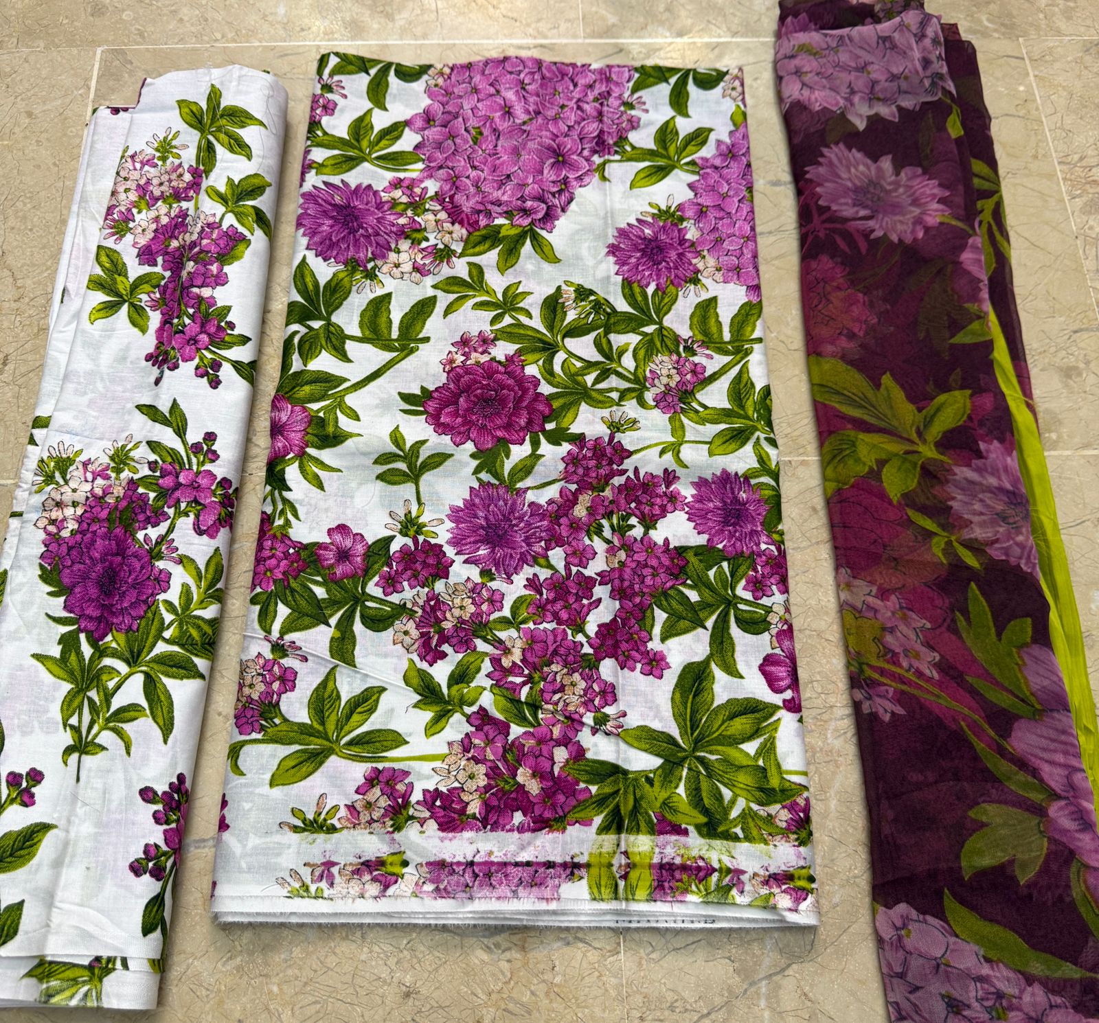 Lawn 3 Piece | Printed Suits for Everyday Elegance - Hurain Arts