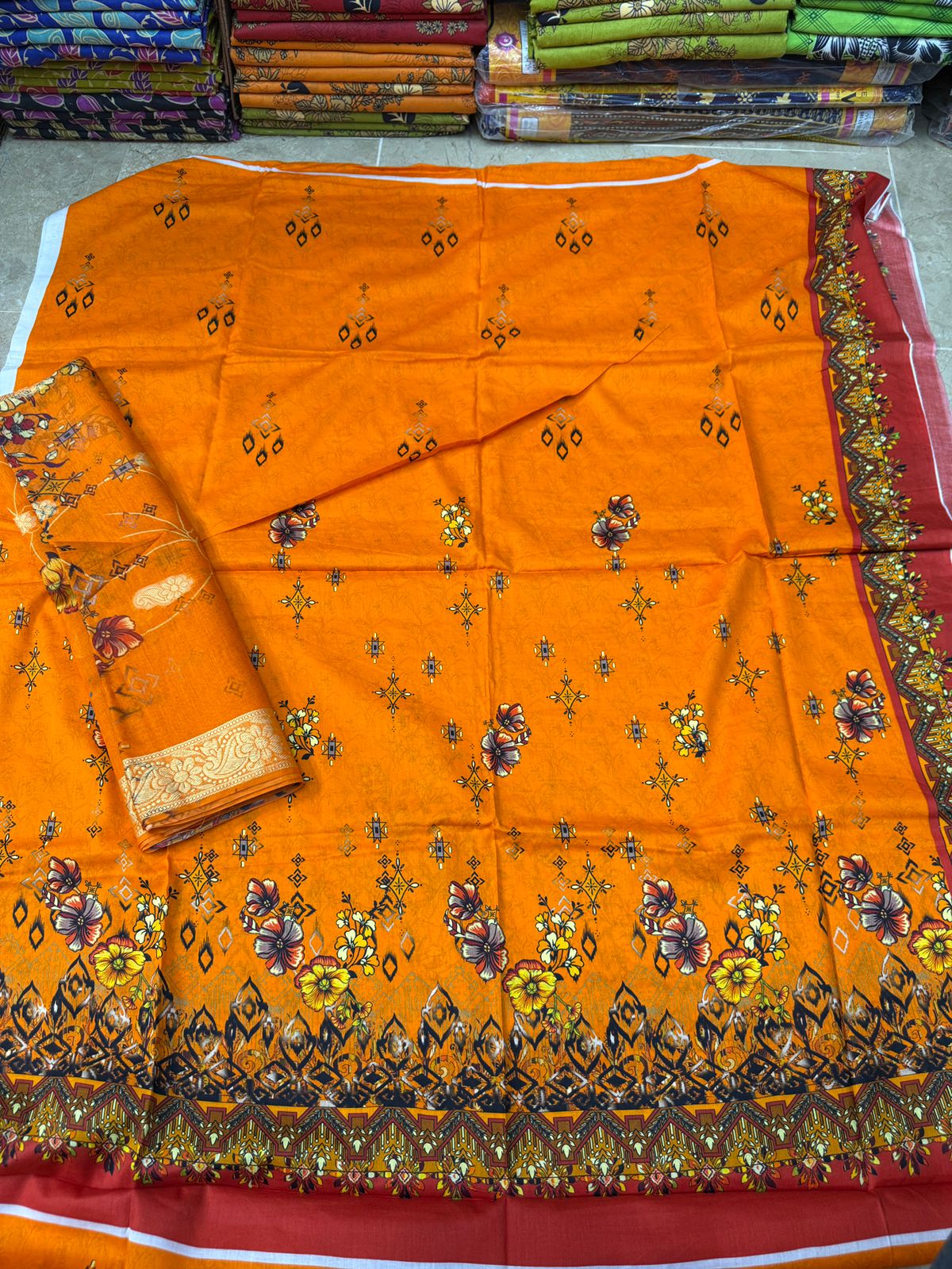 Digital Lawn 2 Piece | Elegant Printed Suits - Hurain Arts