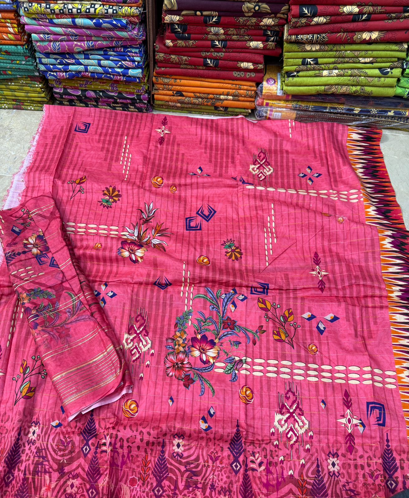 Digital Lawn 2 Piece | Elegant Printed Suits - Hurain Arts