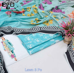 EGO 3 Piece | Trendy Printed Lawn Suits