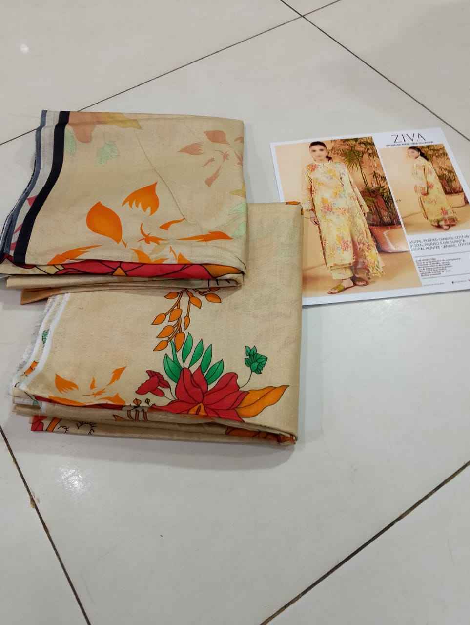 Ziva 3 Piece | Elegant Printed Lawn Suits