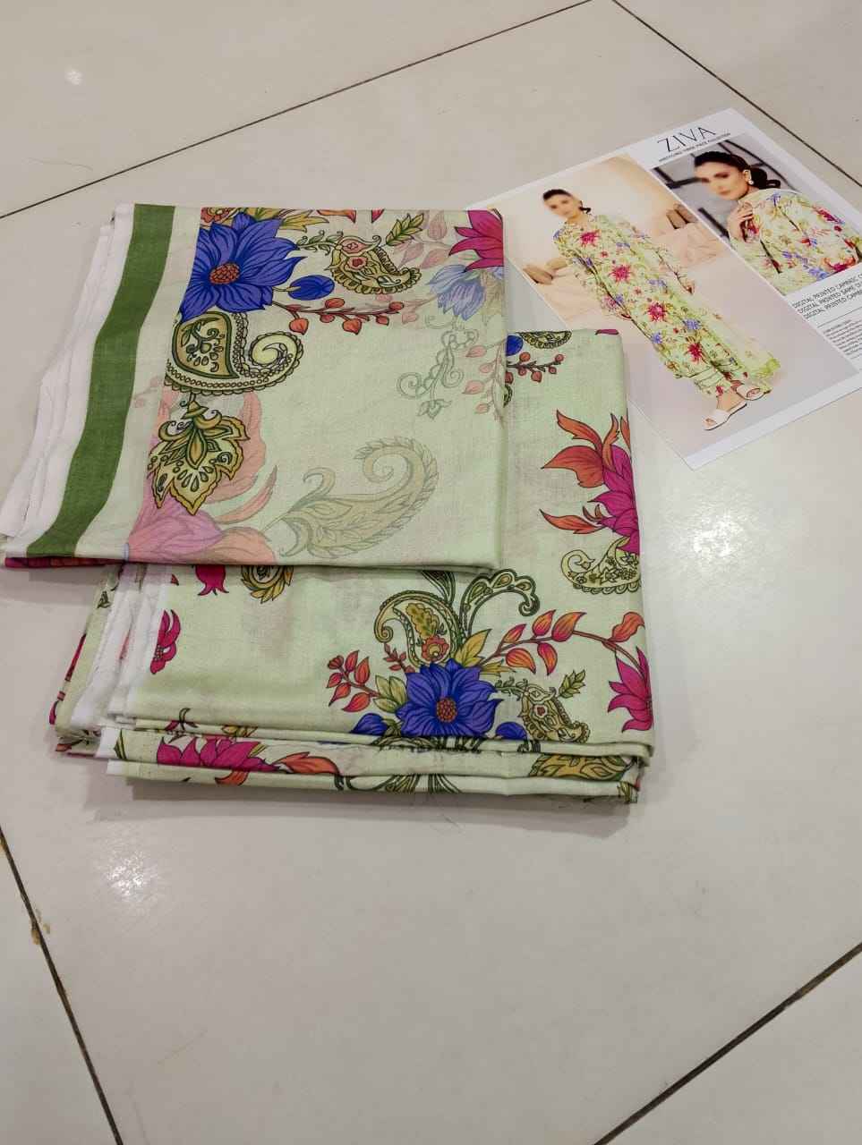 Ziva 3 Piece | Elegant Printed Lawn Suits