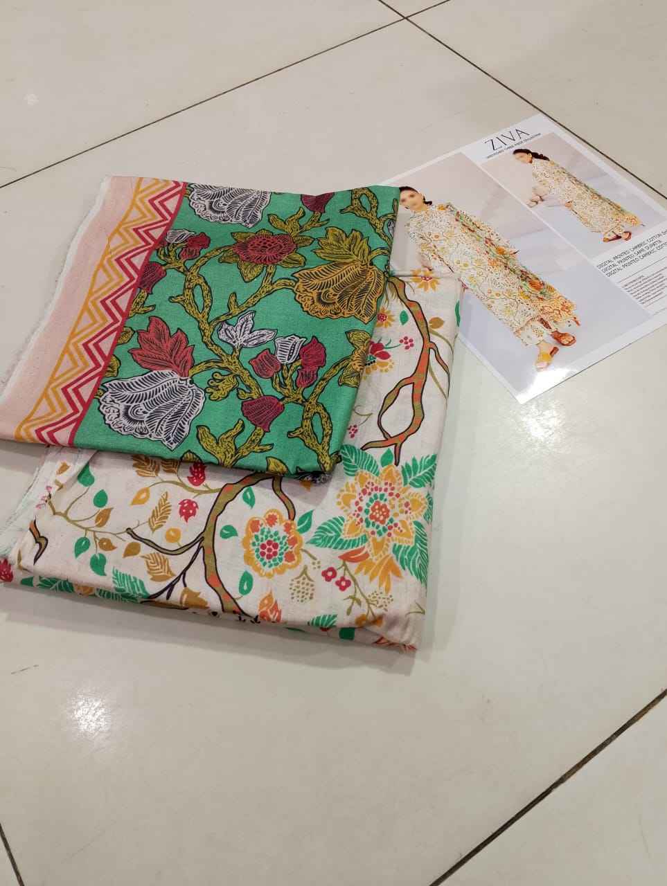 Ziva 3 Piece | Elegant Printed Lawn Suits