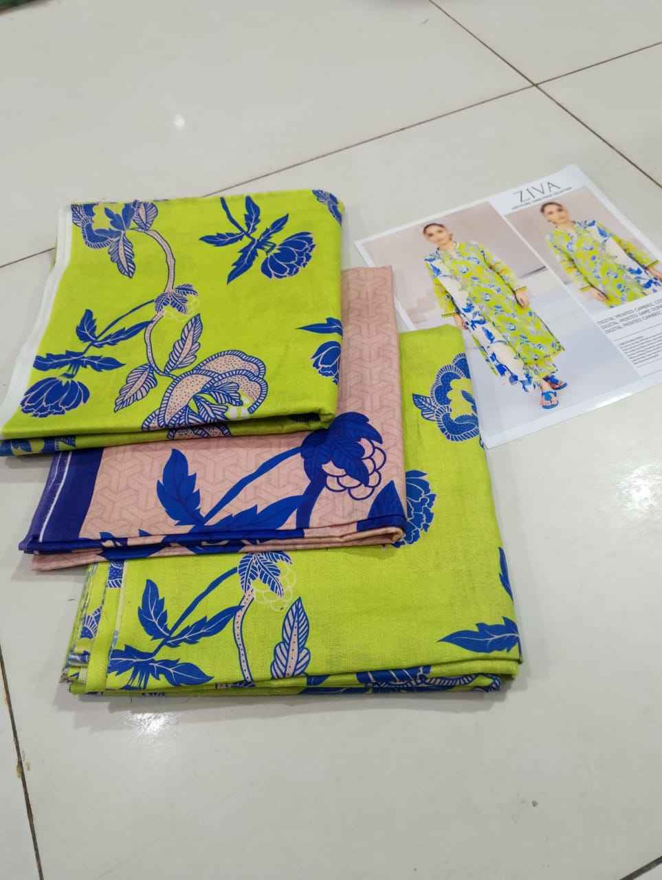 Ziva 3 Piece | Elegant Printed Lawn Suits