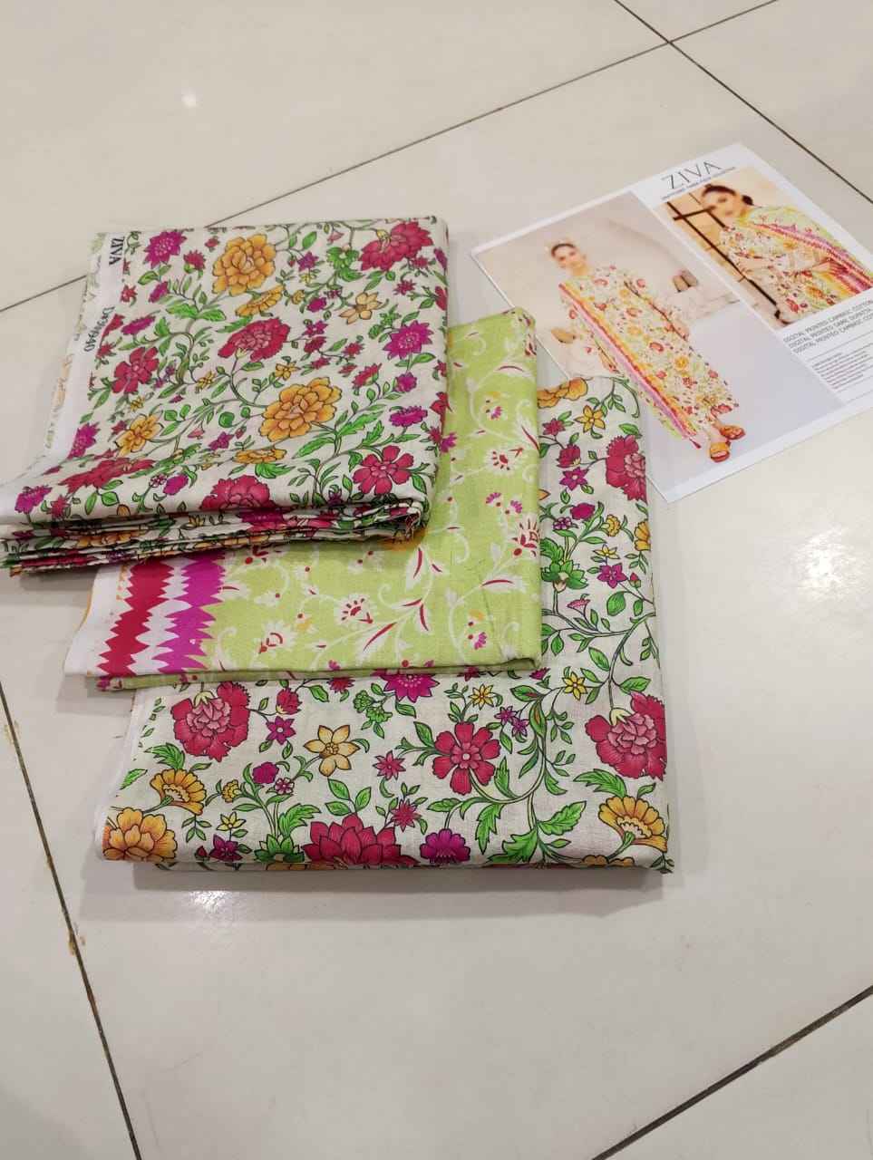 Ziva 3 Piece | Elegant Printed Lawn Suits