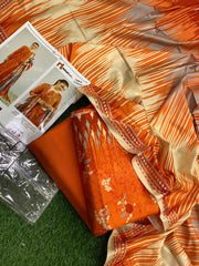 Nishat Linen 3 Piece | Digital Print Linen Collection