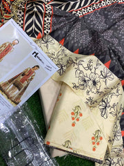 Nishat Linen 3 Piece | Digital Print Linen Collection